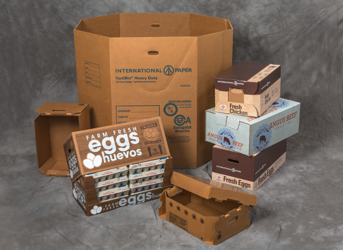 30-Dozen Corrugated Cardboard Egg Shipping Case