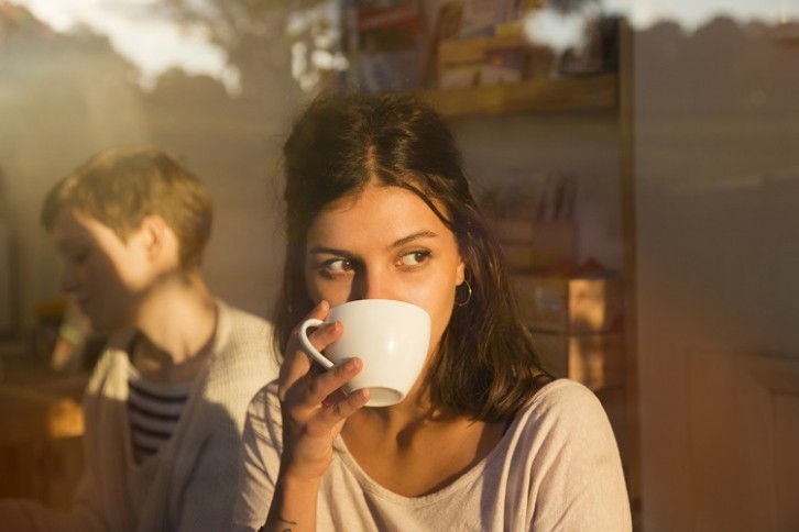 Drinking coffee - GettyImages-Betsie Van der Meer