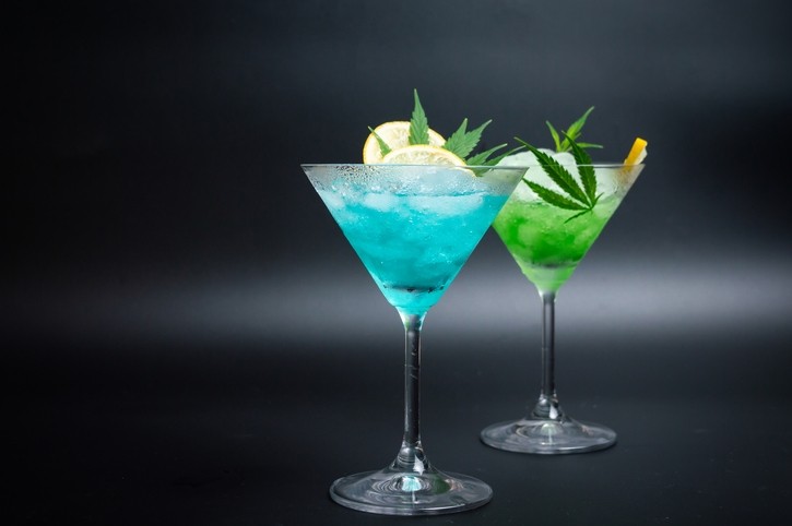 Cocktails offer a familiar format for consumers to explore cannabis - and knowledgeable bartenders can help them explore strengths and options. Pic:getty/stefantomic