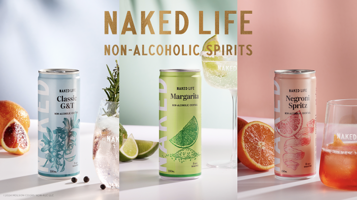 Molson Coors brings RTD cocktail brand Naked Life to the US