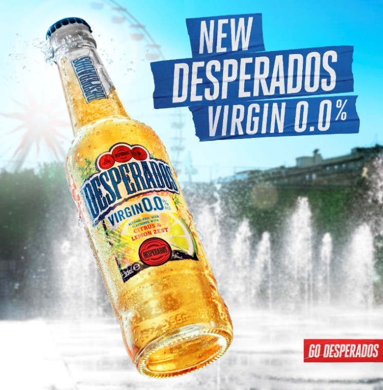 Desperados enters hard seltzer market with launch of Alcoholic Sparkling  Water 