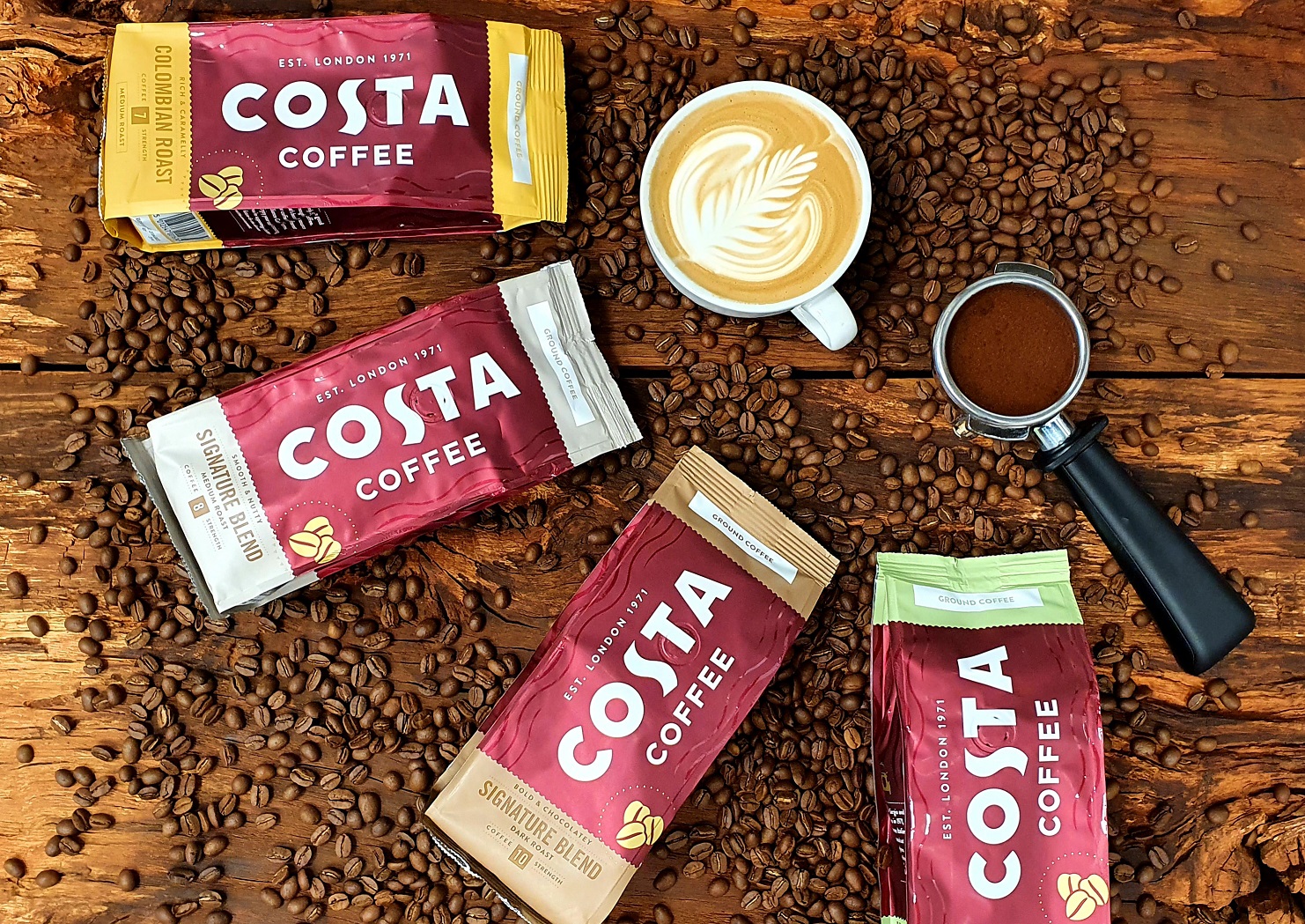 Coca-Cola launches new range of at-home Costa Coffee products