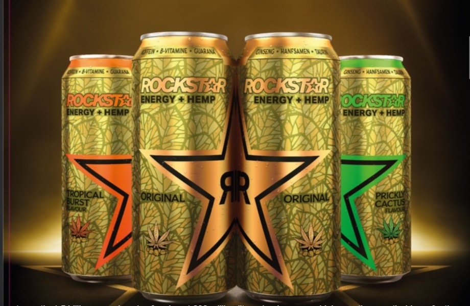 PepsiCo launches hemp-infused Rockstar Energy drink